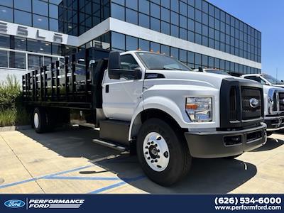 2024 Ford F-650 Regular Cab DRW 4x2, Harbor Black Boss Stake Bed for sale #RDF10508 - photo 1