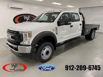 Used 2022 Ford F-450 XL Crew Cab 4x2, Flatbed Truck for sale #BF110325 - photo 1