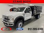 New 2024 Ford F-550 XL Regular Cab 4x4, Knapheide Value-Master X Stake CVS Stake Bed for sale #FT040142 - photo 3