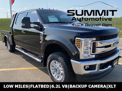 Used 2019 Ford F-250 XLT Crew Cab 4x4, Flatbed Truck for sale #22F282A - photo 1