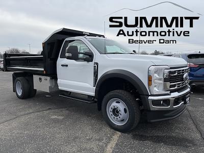 New 2024 Ford F-550 XL Regular Cab 4x4, Crysteel E-Tipper Dump Truck for sale #24F144 - photo 1