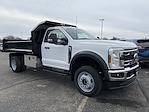 2024 Ford F-550 Regular Cab DRW 4x4, Crysteel E-Tipper Dump Truck for sale #24F144 - photo 3