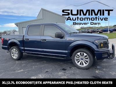 Used 2018 Ford F-150 XL SuperCrew Cab 4WD, Pickup for sale #3364X - photo 1