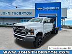 2024 Chevrolet Silverado 5500 Crew Cab DRW 4WD, Hillsboro GII Steel Flatbed Truck for sale #241188 - photo 1