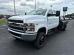 2024 Chevrolet Silverado 5500 Crew Cab DRW 4WD, Hillsboro GII Steel Flatbed Truck for sale #241188 - photo 3