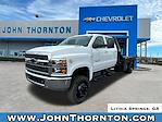 New 2024 Chevrolet Silverado 5500 Work Truck Crew Cab 4WD, Flatbed Truck for sale #241514 - photo 1