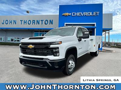 New 2024 Chevrolet Silverado 3500 Work Truck Crew Cab 4WD, Warner Truck Bodies Service Truck for sale #24717 - photo 1