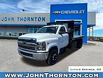 New 2024 Chevrolet Silverado 5500 Work Truck Regular Cab 2WD, Monroe Truck Equipment Versa-Line Platform Body Flatbed Truck for sale #24948 - photo 1