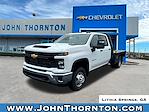 New 2025 Chevrolet Silverado 3500 Work Truck Crew Cab 4WD, Flatbed Truck for sale #250132 - photo 1