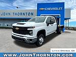 New 2025 Chevrolet Silverado 3500 Work Truck Crew Cab 4WD, Flatbed Truck for sale #250135 - photo 1