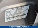 2024 Ford Maverick SuperCrew Cab FWD, Pickup for sale #244269A - photo 23