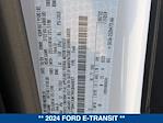 New 2024 Ford E-Transit 350 Super Cab High Roof RWD, Empty Cargo Van for sale #244597 - photo 21