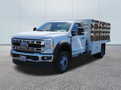 2023 Ford F-550 Regular Cab DRW 4x2, Harbor Black Boss Stake Bed for sale #E233771 - photo 1