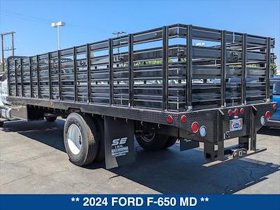 New 2024 Ford F-650 Regular Cab RWD, Scelzi SFB Stake Bed for sale #E240328 - photo 2