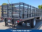 New 2024 Ford F-650 Regular Cab RWD, Scelzi SFB Stake Bed for sale #E240328 - photo 24