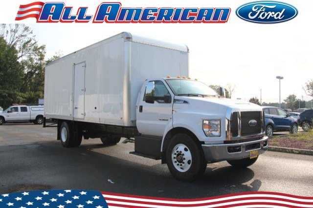 2019 Ford Dry Freight Box Truck F750 24 Ft Durabox Pro Body Stock 192081