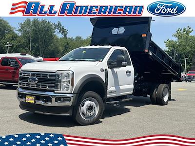 New 2024 Ford F-550 XL Regular Cab 4WD, 11' 3" Rugby Mason Dump Body Dump Truck for sale #24PT555 - photo 1