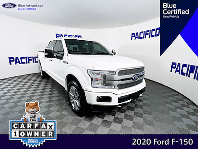 Used 2020 Ford F-150 Platinum SuperCrew Cab 4x4, Pickup for sale #FOM96209A - photo 1