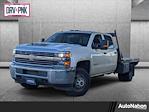 Used 2018 Chevrolet Silverado 3500 Work Truck Crew Cab 4x4, Flatbed Truck for sale #JF262259 - photo 1