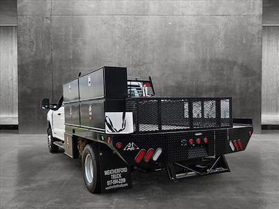 New 2024 Ford F-350 XL Crew Cab 4x4, 9' 4" J & I Manufacturing NS Model Flatbed Flatbed Truck for sale #REC96133 - photo 2