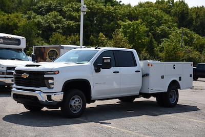 New 2024 Chevrolet Silverado 3500 Work Truck Crew Cab 4x4, 9' 1" Knapheide Aluminum Service Body Service Truck for sale #C4962 - photo 1