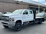 2023 Chevrolet Silverado 5500 Crew Cab DRW 4WD, Harbor Black Boss Flatbed Truck for sale #NN11200 - photo 4