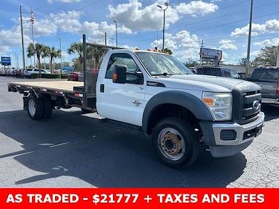 Used 2014 Ford F-550 XL Regular Cab 4x2, Flatbed Truck for sale #32021W - photo 1