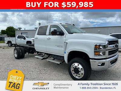 2023 Chevrolet Silverado 5500 Crew Cab DRW 4x4, Cab Chassis for sale #3X237380 - photo 1