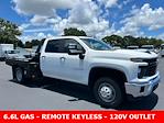 New 2024 Chevrolet Silverado 3500 Work Truck Crew Cab 4x2, Hillsboro GII Steel Flatbed Truck for sale #4T281943 - photo 1