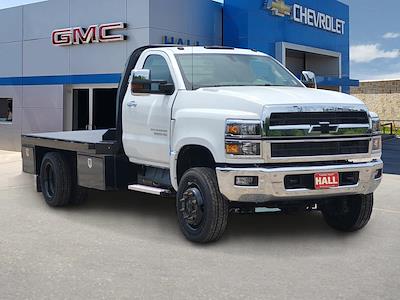 New 2023 Chevrolet Silverado 5500 Work Truck Regular Cab 4WD, 11' Crownline Gooseneck Flatbed Truck for sale #C23238 - photo 1