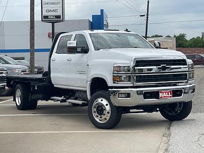 2023 Chevrolet Silverado 5500 Crew Cab DRW 4WD, Crownline Gooseneck Flatbed Truck for sale #C23369 - photo 1