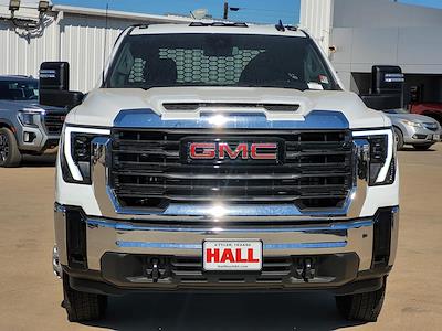 New 2024 GMC Sierra 3500 Pro Regular Cab 4WD, 9' 6" Knapheide PGTB Utility Gooseneck Flatbed Truck for sale #C24629 - photo 2