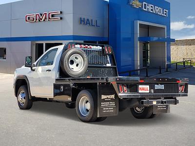 New 2024 GMC Sierra 3500 Pro Regular Cab 4WD, 9' 6" Knapheide PGTB Utility Gooseneck Flatbed Truck for sale #C24629 - photo 2