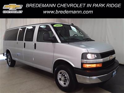 Used 2018 Chevrolet Express 3500 LT RWD, Passenger Van for sale #BP7528 - photo 1