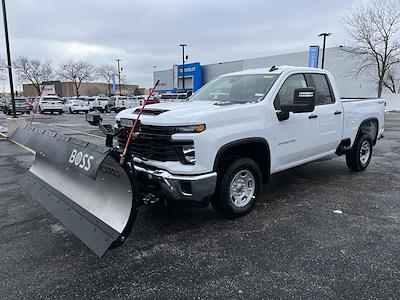 New 2024 Chevrolet Silverado 2500 Work Truck Double Cab 4WD, BOSS Super-Duty Plows Plow Truck for sale #GM4185 - photo 1
