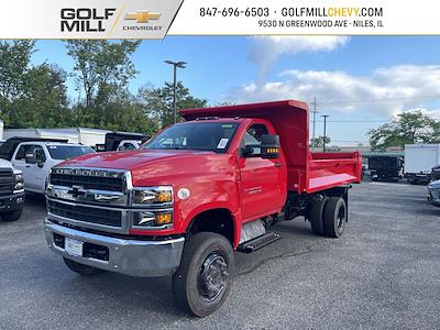 New 2024 Chevrolet Silverado 5500 Work Truck Regular Cab 4WD, Knapheide Drop Side Dump Truck for sale #GM4305 - photo 1