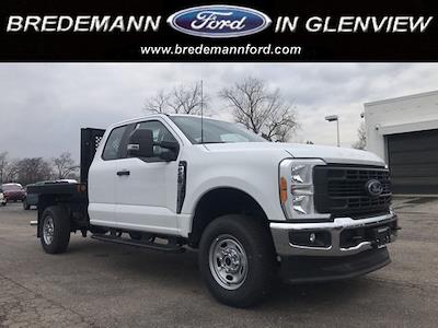 New 2023 Ford F-250 XL Super Cab 4WD, Monroe Truck Equipment Versa-Line Stake Body Flatbed Truck for sale #F42660 - photo 1