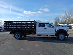 New 2024 Ford F-450 XL Super Cab 4WD, 12' Monroe Truck Equipment Versa-Line Platform Body Stake Bed for sale #F43794 - photo 3