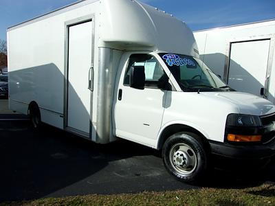 Used 2021 Chevrolet Express 3500 RWD, Box Truck for sale #2P4628 - photo 1