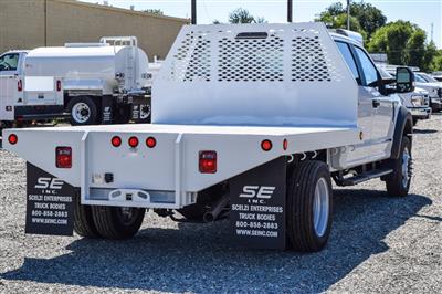 Used 2020 Ford F-450 XL Crew Cab 4x4, 9' Scelzi SFB Flatbed Truck for sale #HF6701 - photo 2