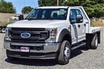 Used 2020 Ford F-450 XL Crew Cab 4x4, 9' Scelzi SFB Flatbed Truck for sale #HF6701 - photo 4