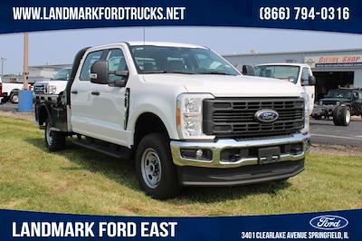 New 2023 Ford F-250 XL Crew Cab 4x4, 8' 6" Blue Ridge Manufacturing Mustang Flatbed Truck for sale #F23070 - photo 1