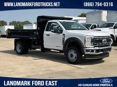 2024 Ford F-550 Regular Cab DRW 4x4, Knapheide Drop Side Dump Truck for sale #F24106 - photo 1