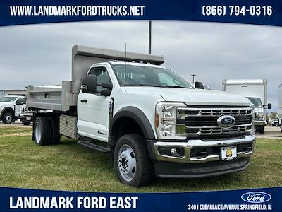 New 2024 Ford F-550 XLT Regular Cab 4x4, DuraClass Yardbird Dump Truck for sale #F24111 - photo 1