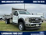 New 2024 Ford F-550 XLT Regular Cab 4x4, 11' DuraClass Yardbird Dump Truck for sale #F24111 - photo 1