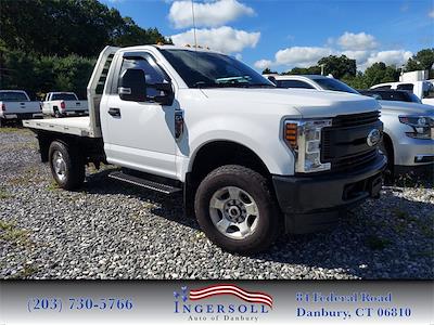 Used 2019 Ford F-350 XL Regular Cab 4x4, Flatbed Truck for sale #TF08536 - photo 1