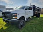 New 2023 Chevrolet Silverado 6500 Work Truck Crew Cab 4WD, 16' Parkhurst Toughline Stake Bed for sale #PH787132 - photo 7