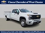 New 2024 Chevrolet Silverado 3500 Work Truck Crew Cab 4WD, 9' Reading Classic II Aluminum Service Truck for sale #RF418350 - photo 1