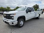 New 2024 Chevrolet Silverado 3500 Work Truck Crew Cab 4WD, 9' Reading Classic II Aluminum Service Truck for sale #RF418350 - photo 3