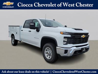 2024 Chevrolet Silverado 3500 Crew Cab 4WD, Reading Classic II Steel Service Truck for sale #RF459196 - photo 1